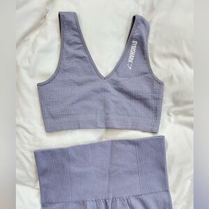 Gymshark Lavender Activewear Set